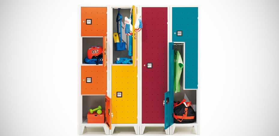 Italian lockers Quadro