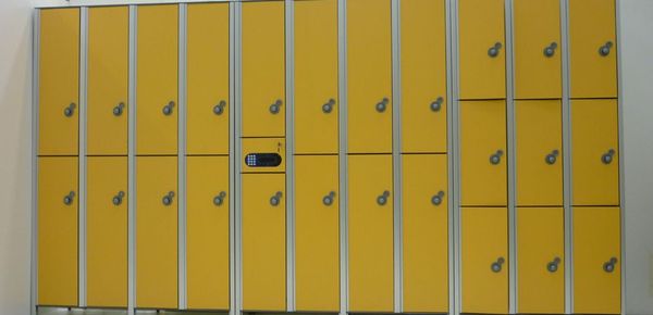 plastic laminated lockers