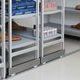 aluminium metal shelving