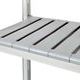 aluminium metal shelving